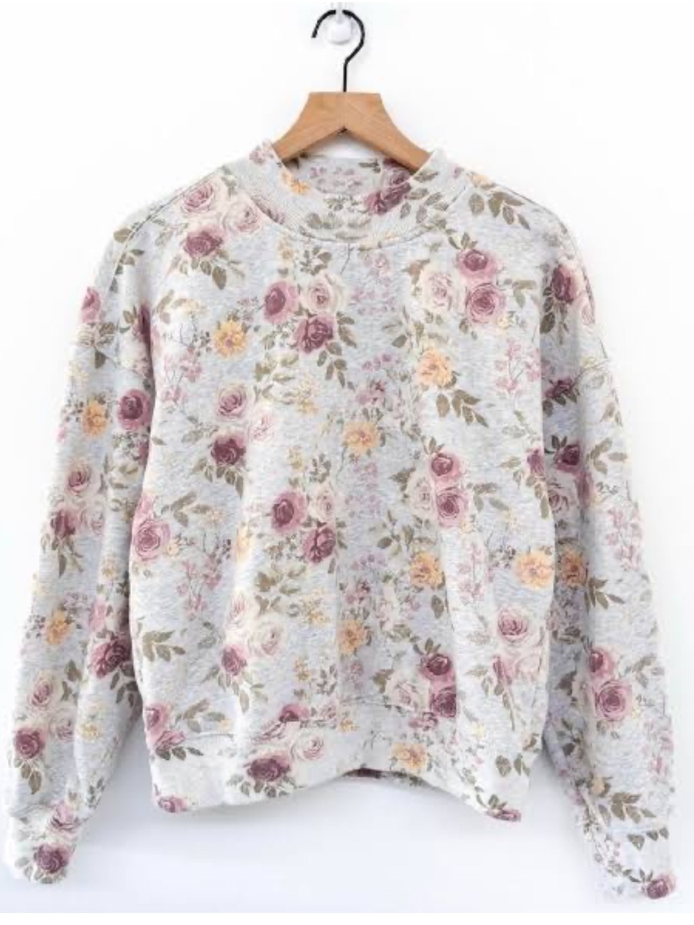 A&F Sunday splash crew neck